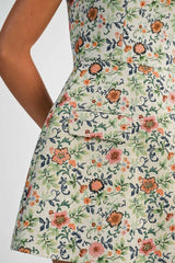 Fleur du Soleil Mini Dress
