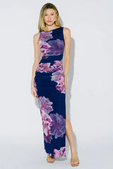 An Evening Between Cities Midi Dress