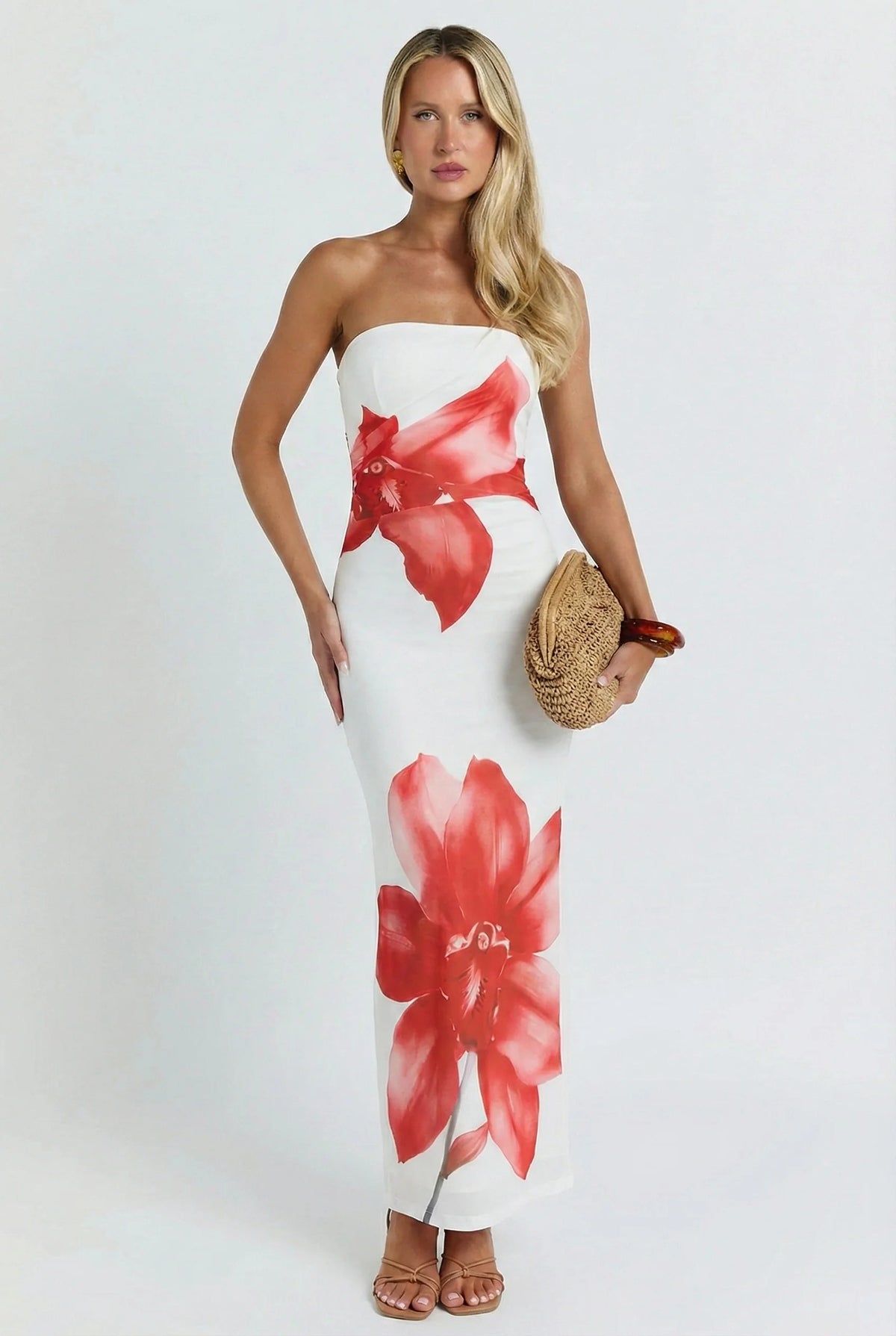 Villa Arrival Floral Maxi Dress