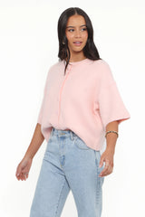 Lilith Knit Top - Pink