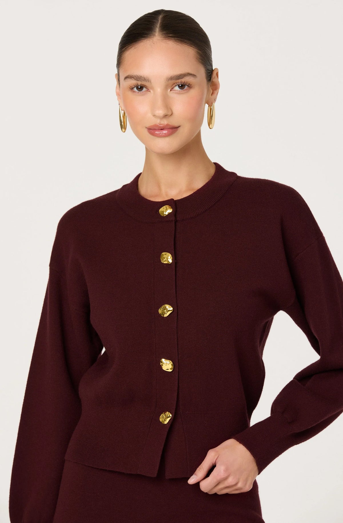 Eryn Crewneck Cardigan