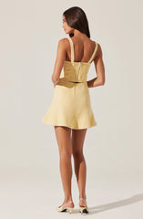 Kiona Tweed Mini Skirt