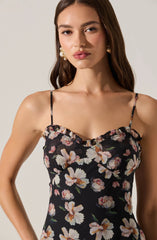 Maeryn Sweetheart Ruffle Maxi Dress