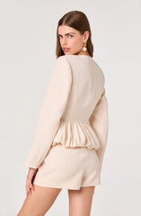 Nicolle Bubble Sleeve Jacket