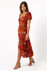 Kirby Midi Dress - Vintage Garden