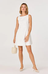 Shyla Bow-Back A-Line Mini Dress