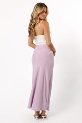 Nelle Midi Skirt - Lilac