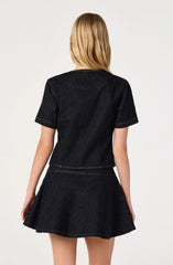 Lennon Short Sleeve Denim Jacket