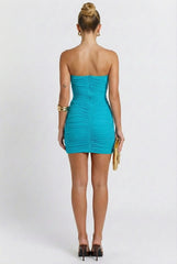 Ocean Bodycon Mini Dress