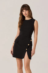 Nixie Tailored Split Skirt Dress