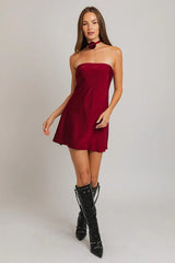 Red Rose Mini Dress