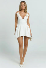 Something Special White Mini Dress