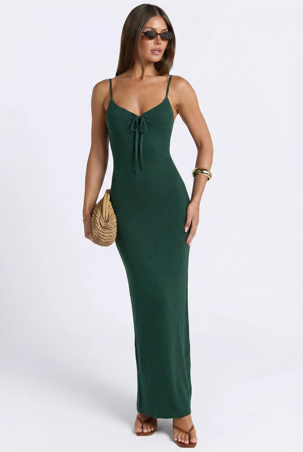 Nahla Knitted Sweater Maxi Dress