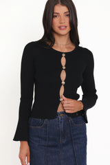 Rosienna Knit Top - Black